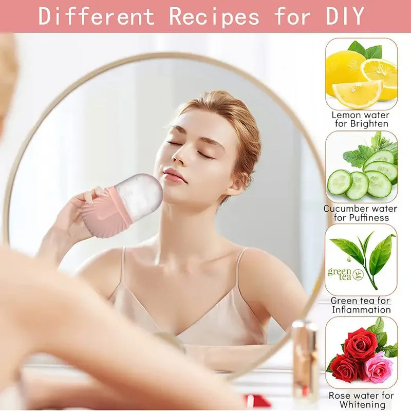 Ice Globe Balls Face Massager Skin Care Tool