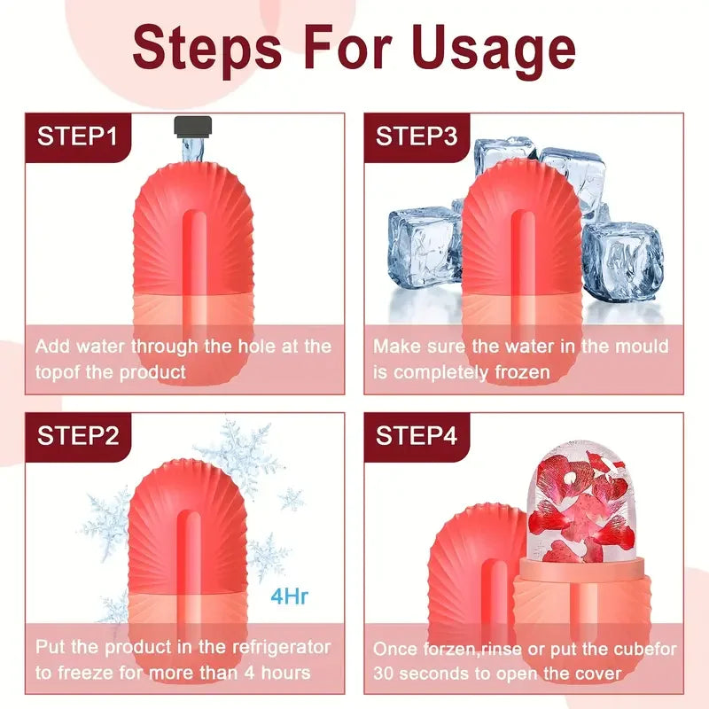 Ice Globe Balls Face Massager Skin Care Tool