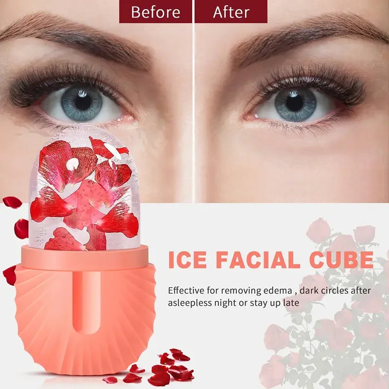 Ice Globe Balls Face Massager Skin Care Tool