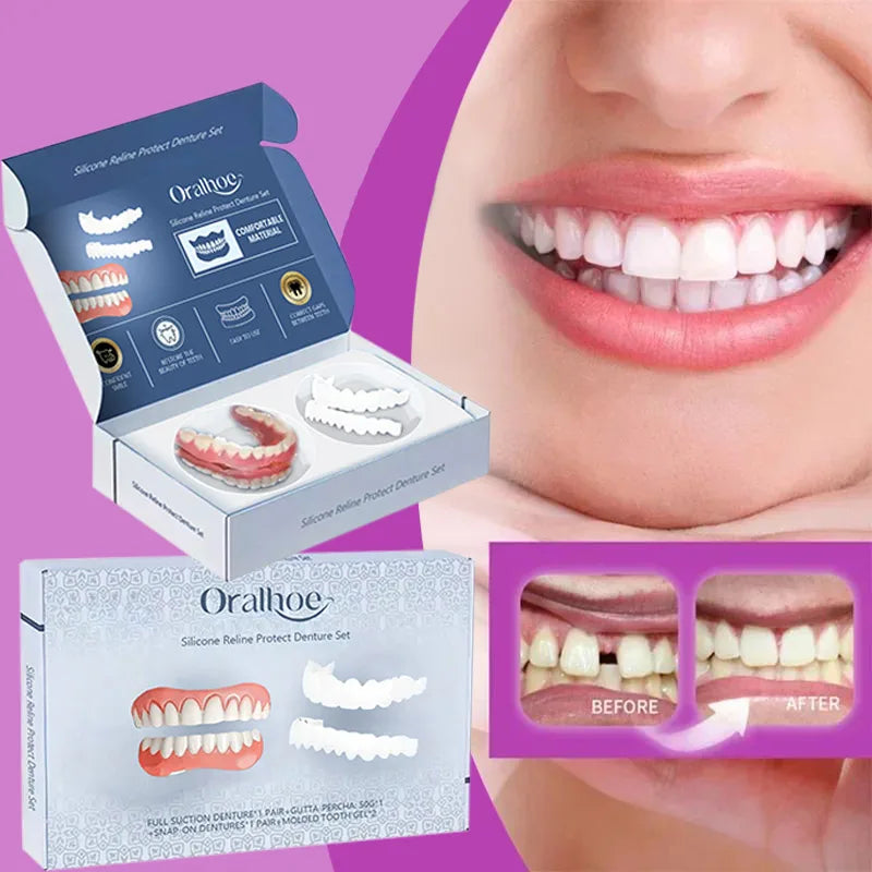Denture Modification and Beauty Teeth Set
