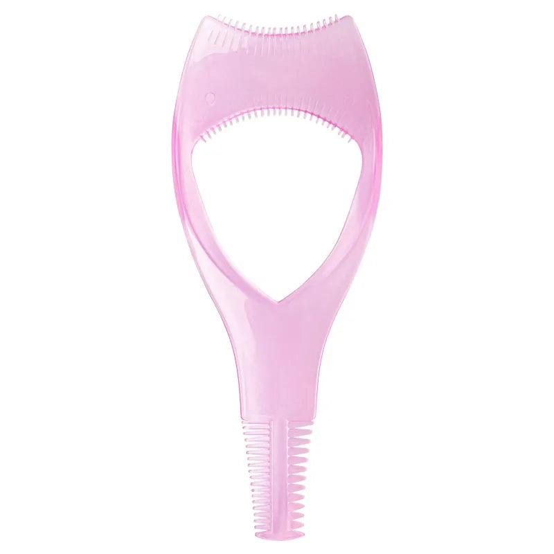 3 in 1 Makeup Mascara Shield Guard Curler Applicator