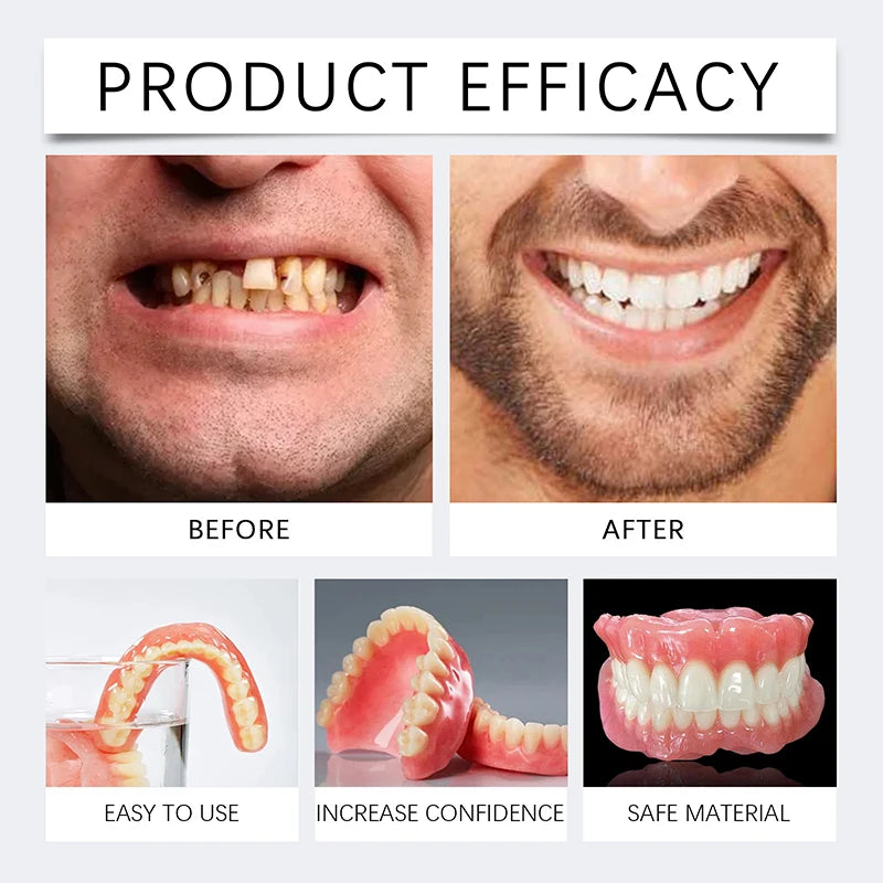 Denture Modification and Beauty Teeth Set