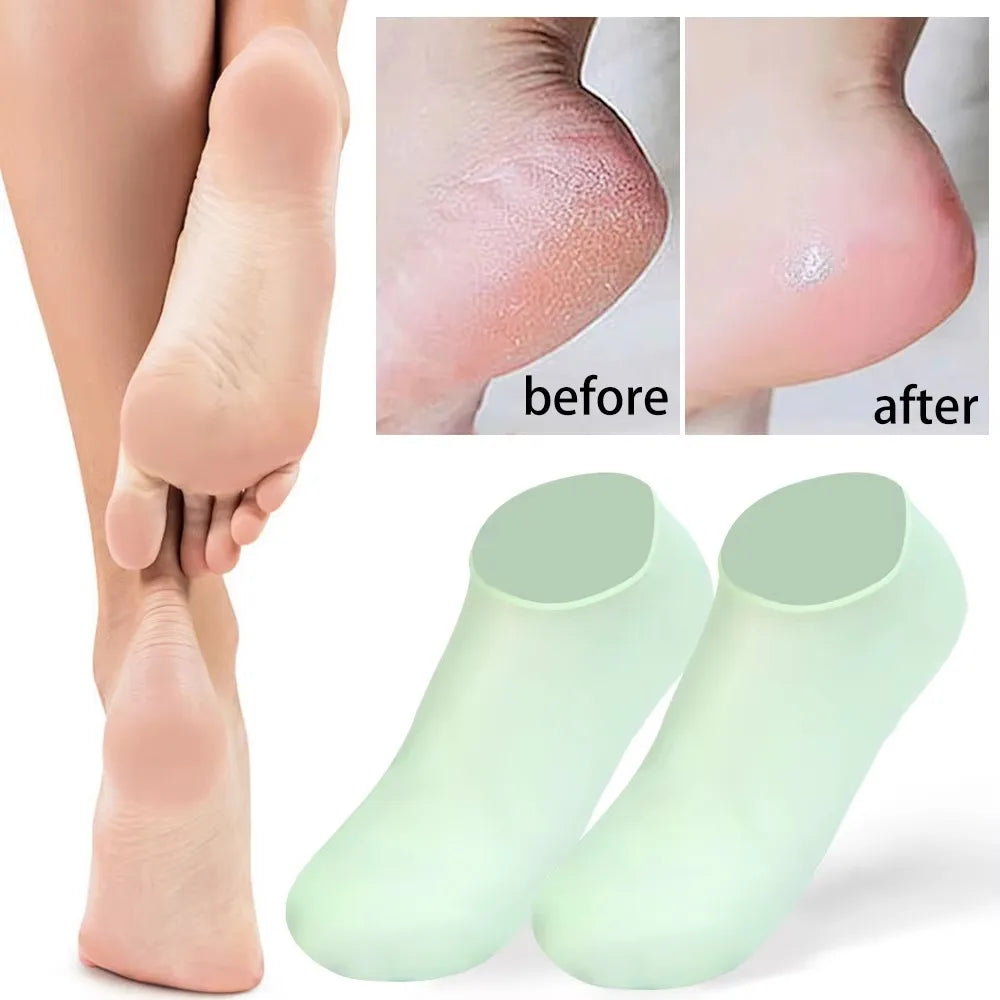 Spa Massage Silicone Moisturizing Foot Socks