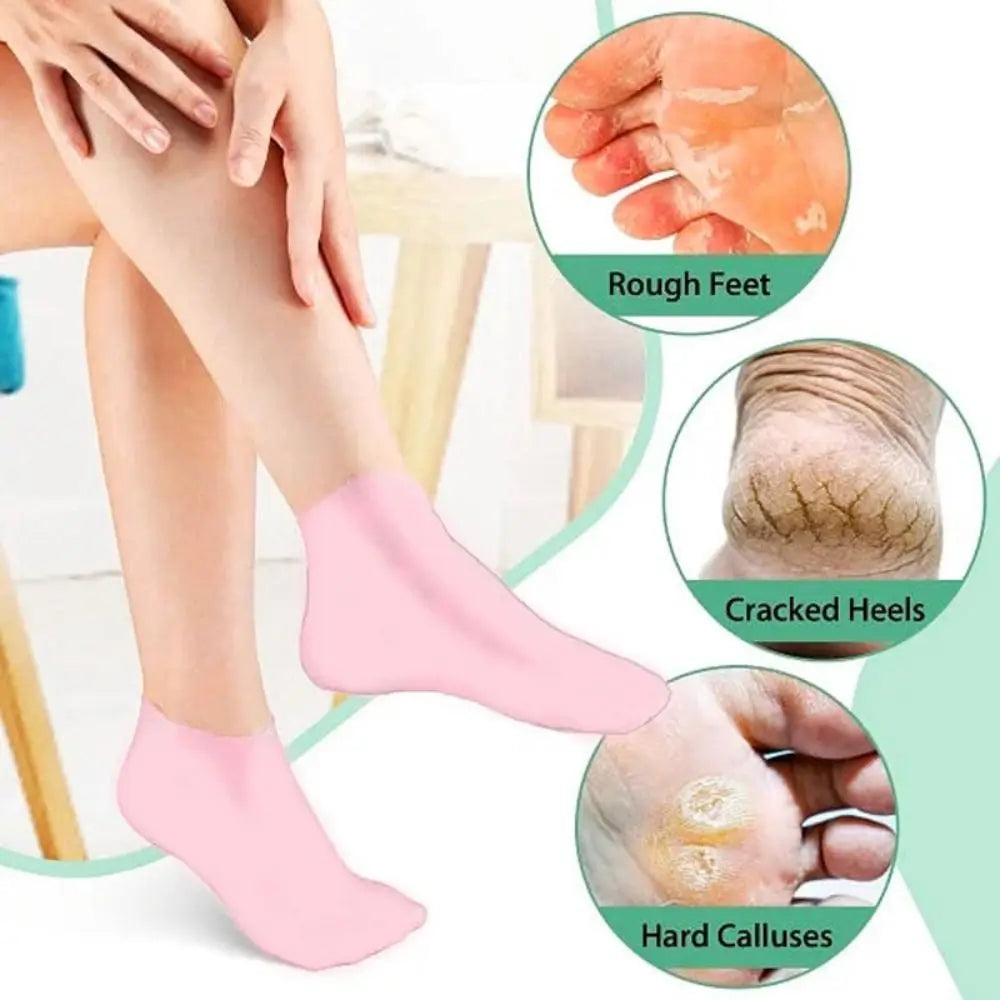 Spa Massage Silicone Moisturizing Foot Socks