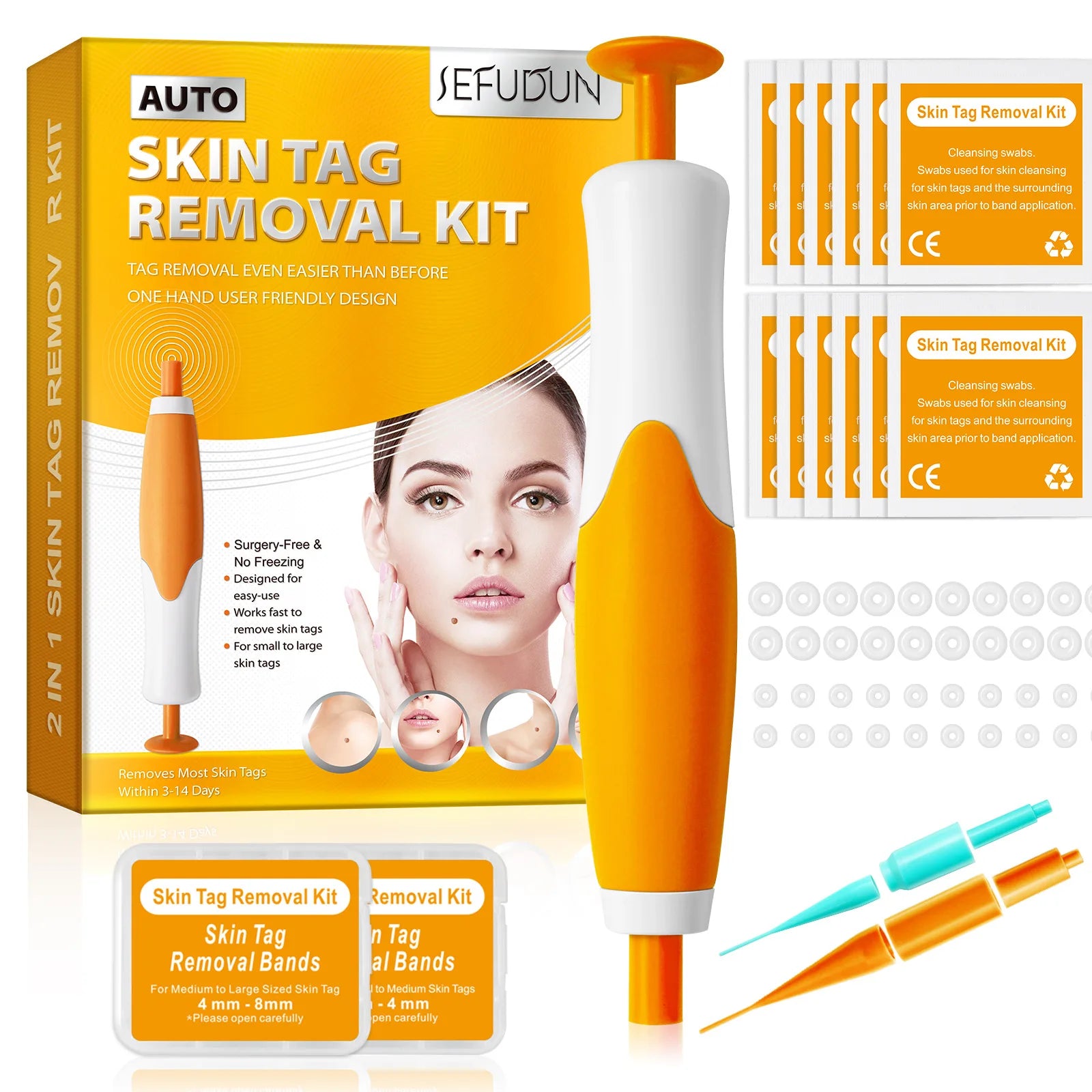 2-IN-1 Auto Skin Tag