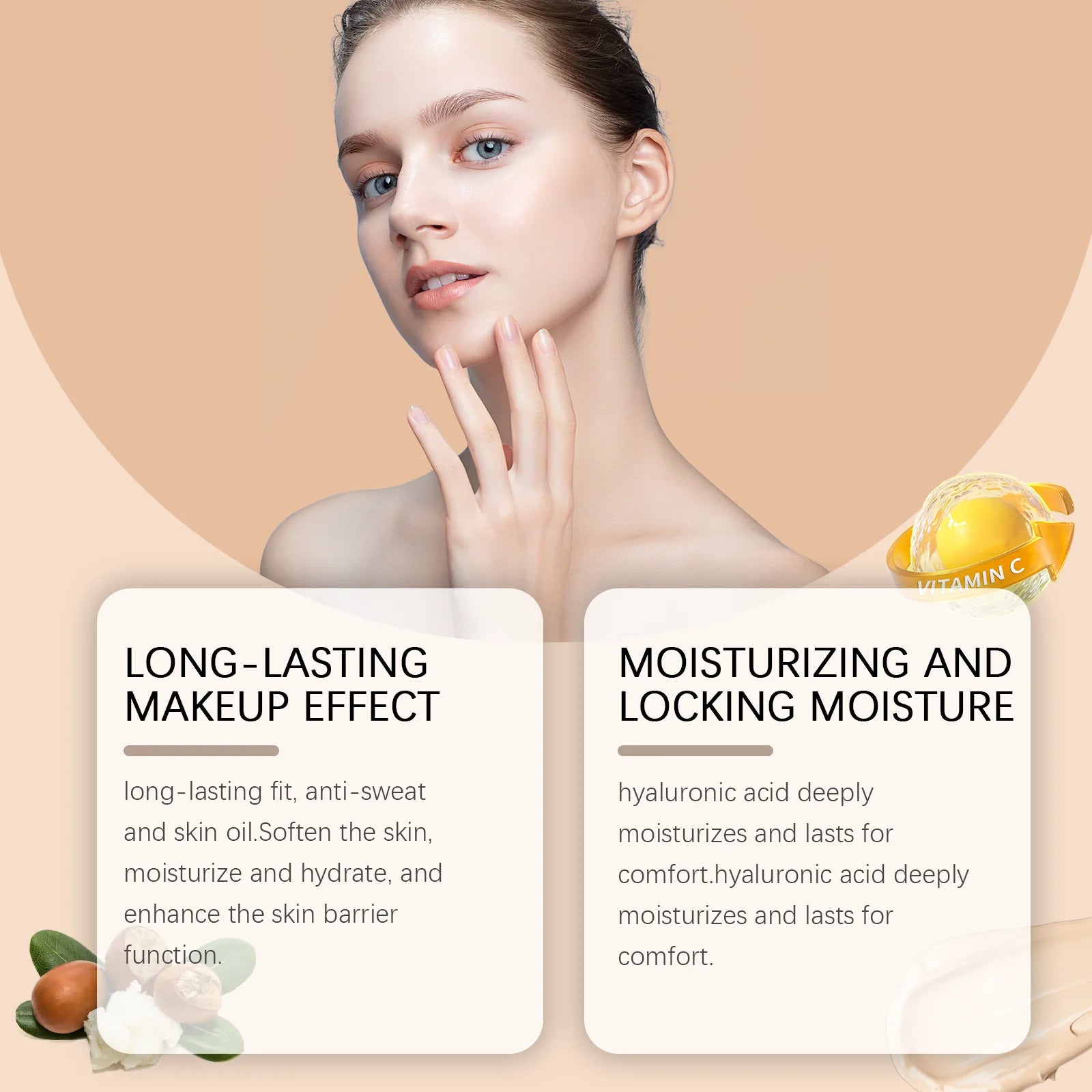 Liquid Foundation Even Skin Tone Cover
