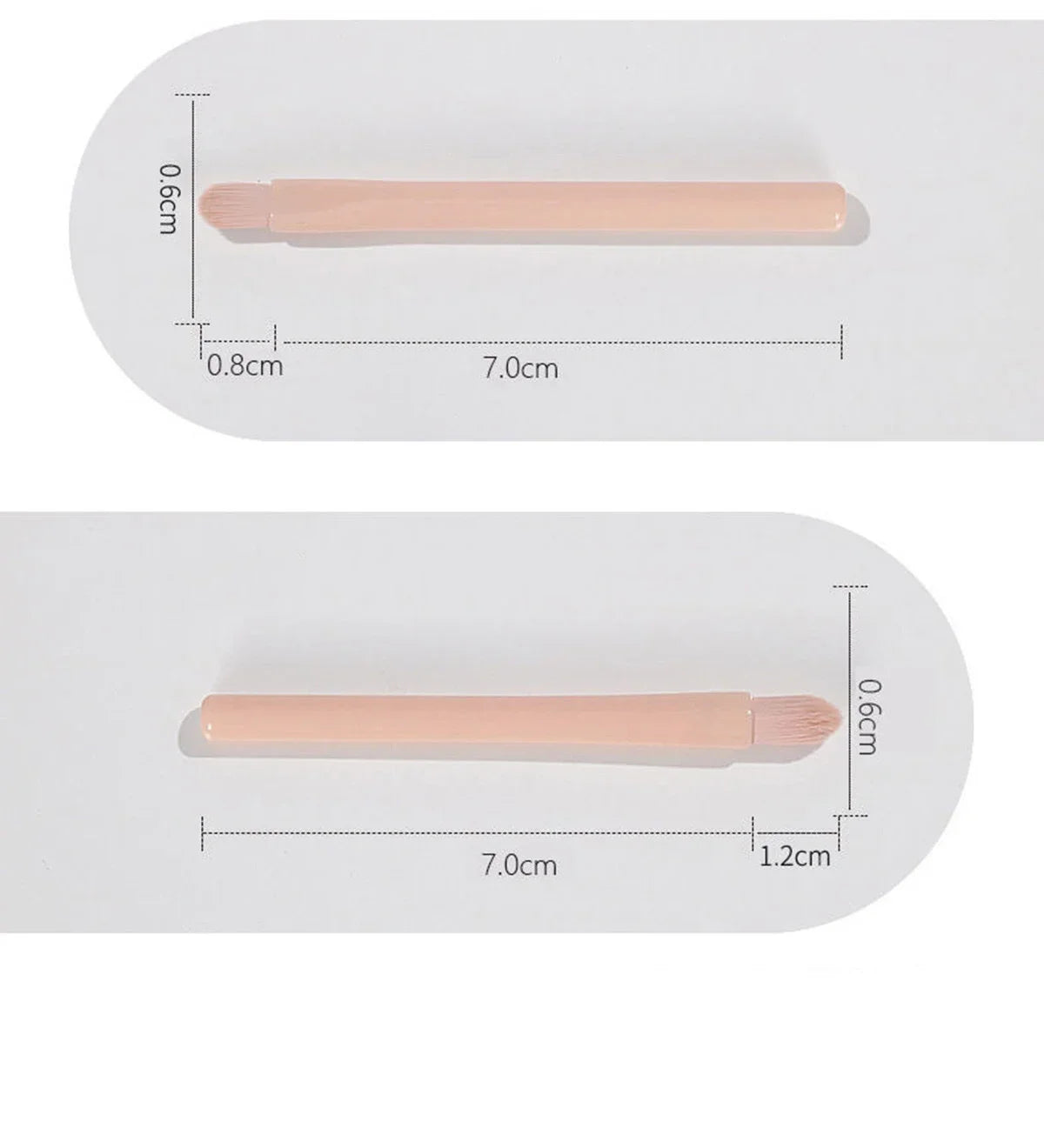 Multifunctional Portable 4 in 1 Makeup Brush Set