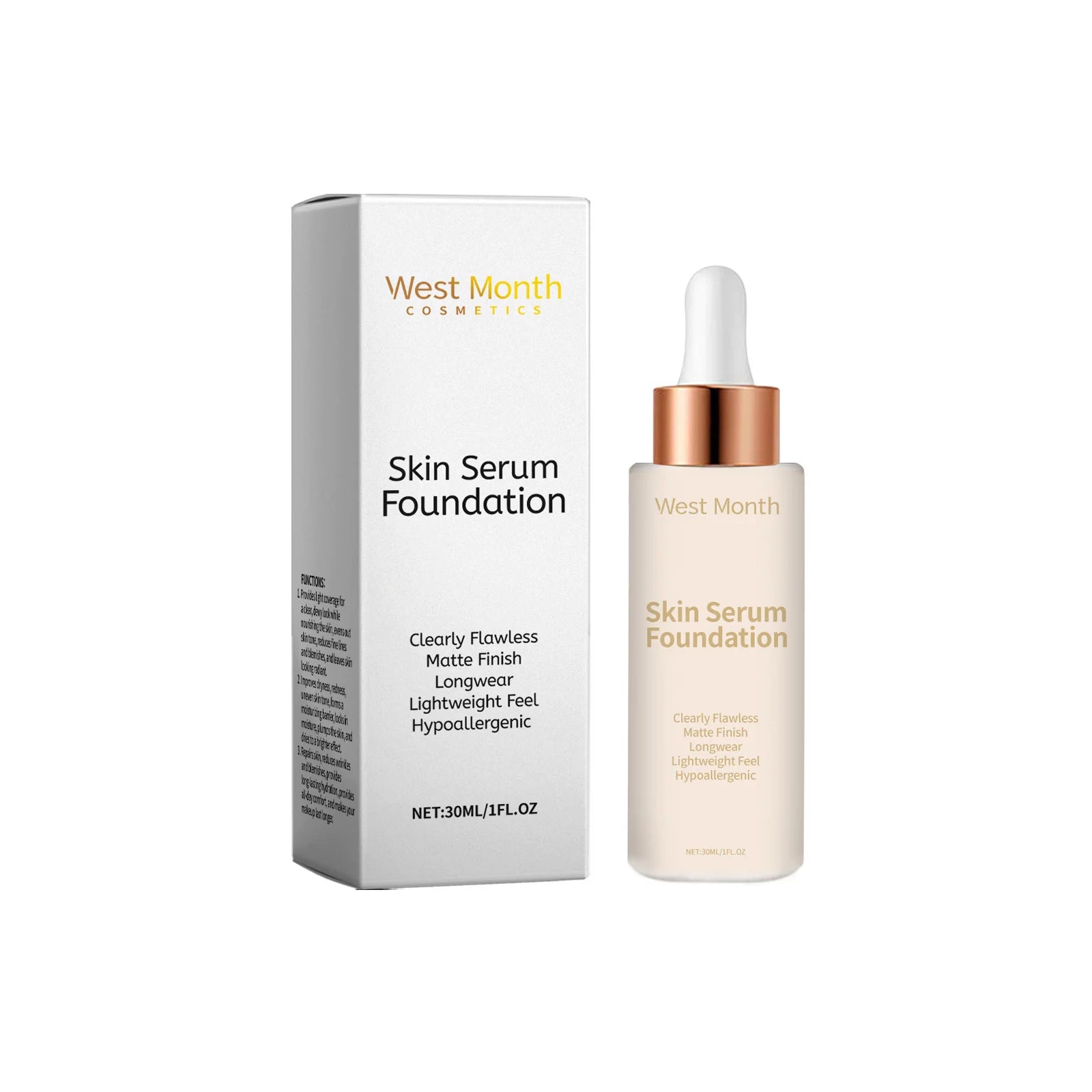 Liquid Foundation Even Skin Tone Cover