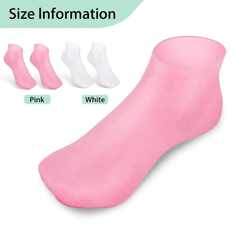 Spa Massage Silicone Moisturizing Foot Socks