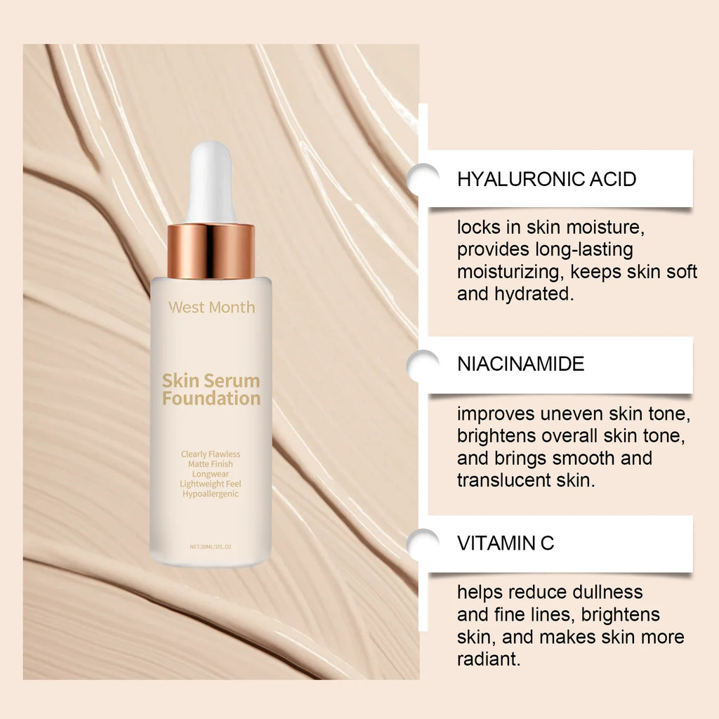 Liquid Foundation Even Skin Tone Cover