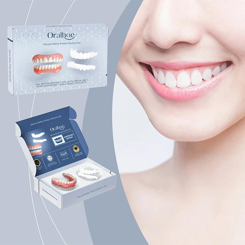 Denture Modification and Beauty Teeth Set