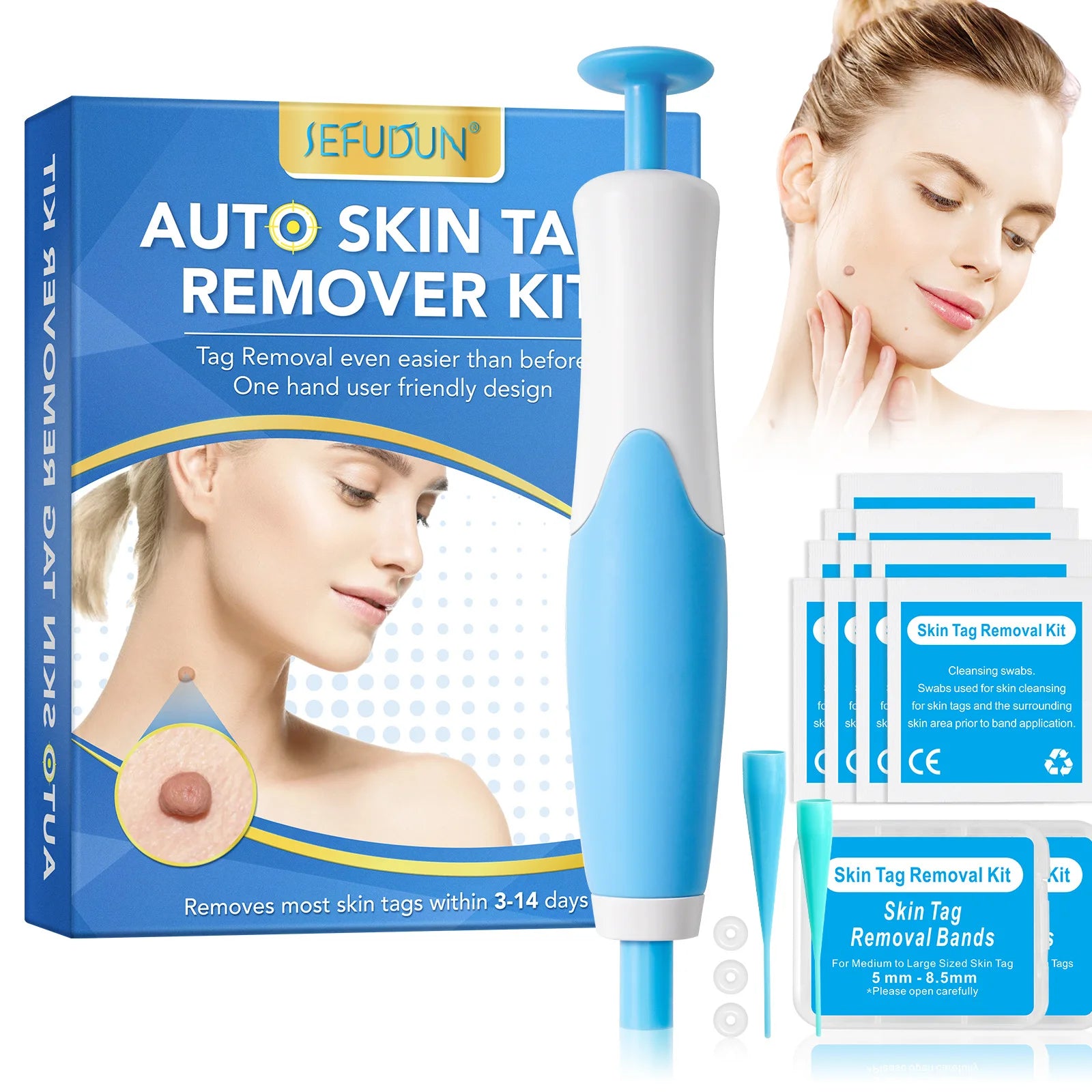 2-IN-1 Auto Skin Tag