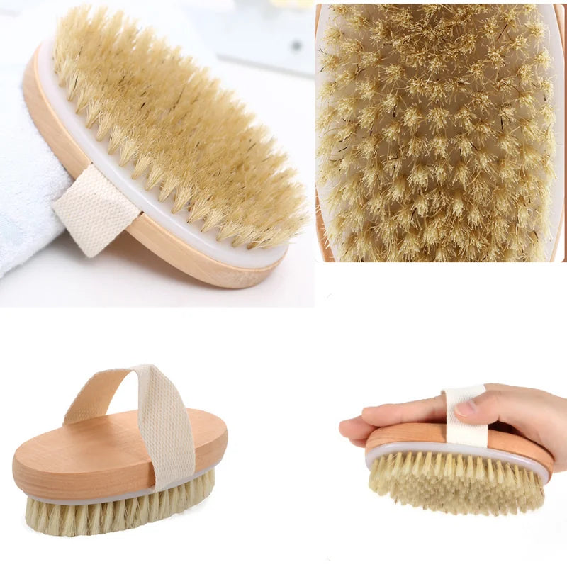Wet Dry Skin Body Brush
