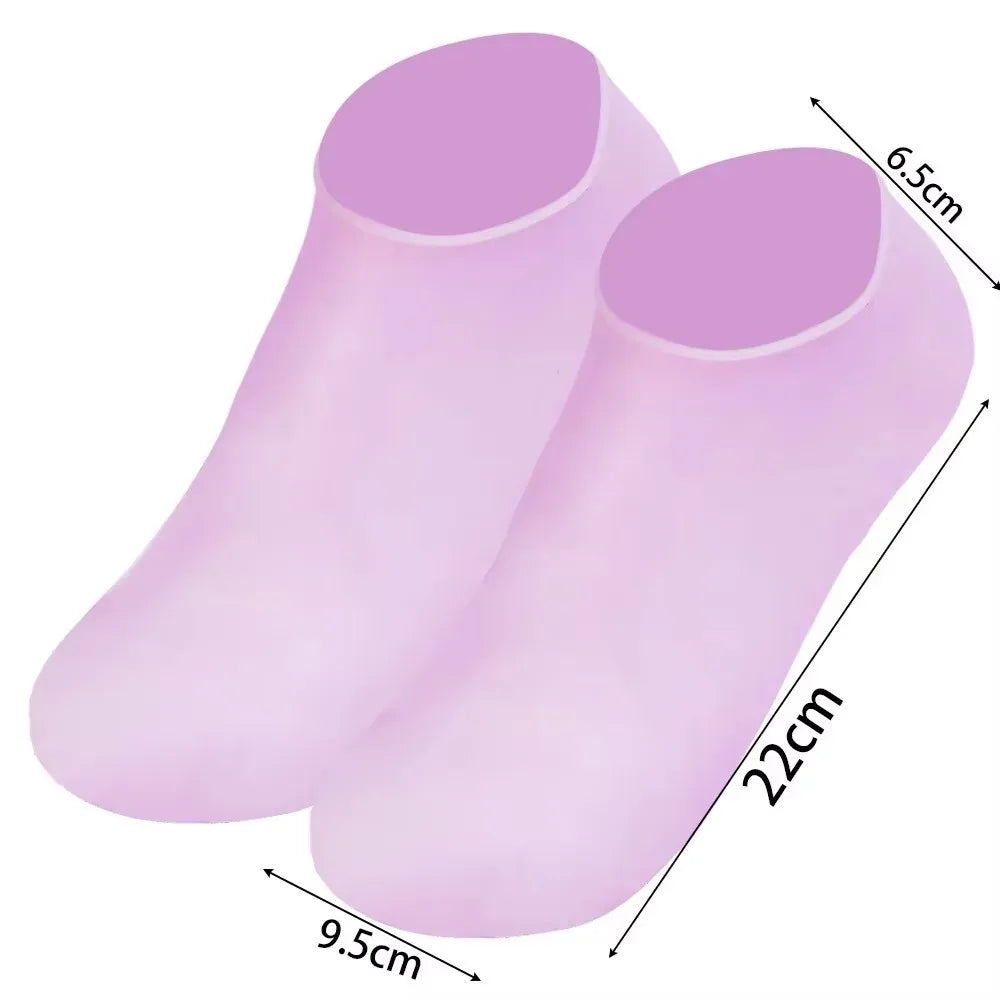 Spa Massage Silicone Moisturizing Foot Socks