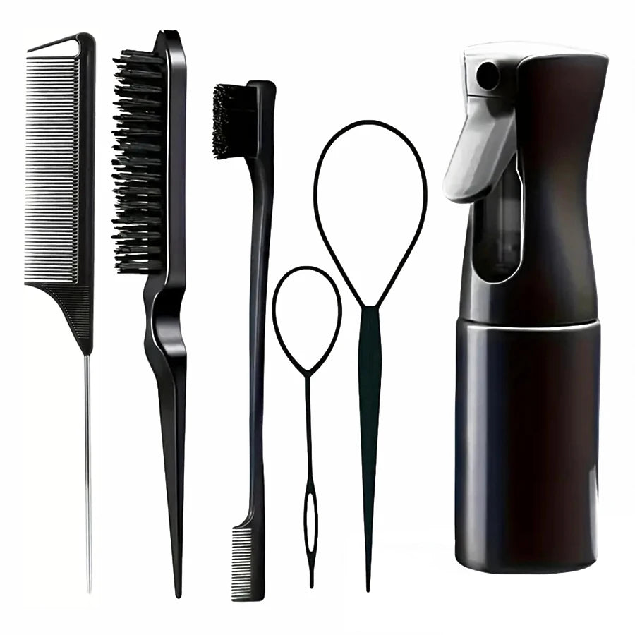 Professional 6-Piece Hairdressing Tool Set