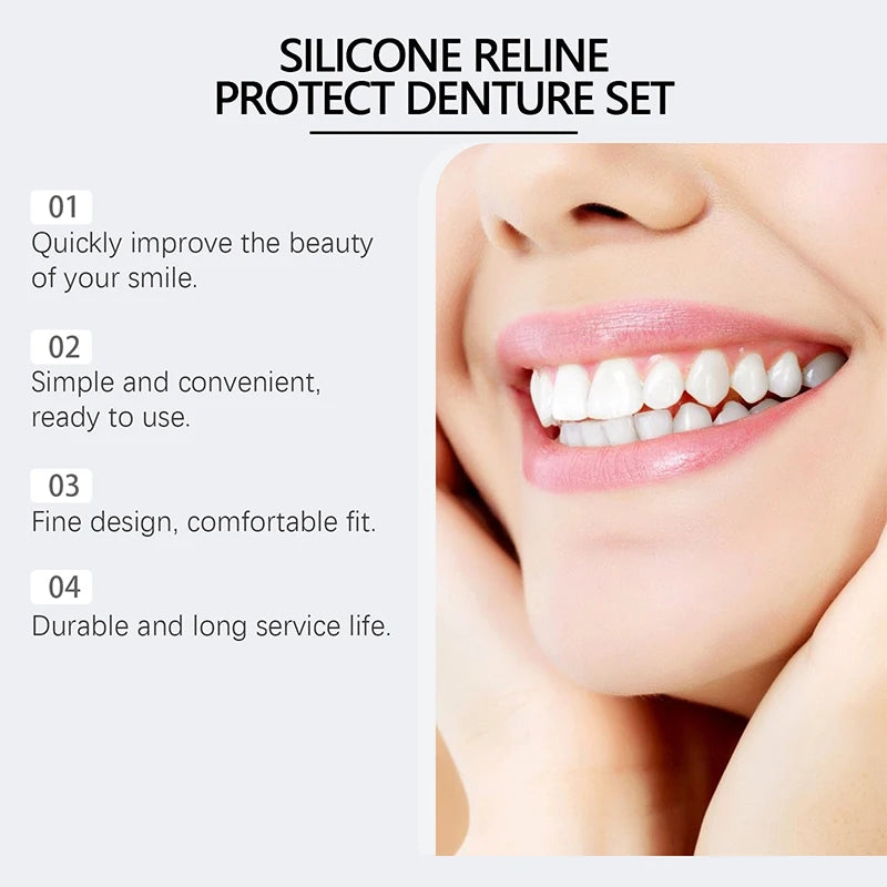 Denture Modification and Beauty Teeth Set