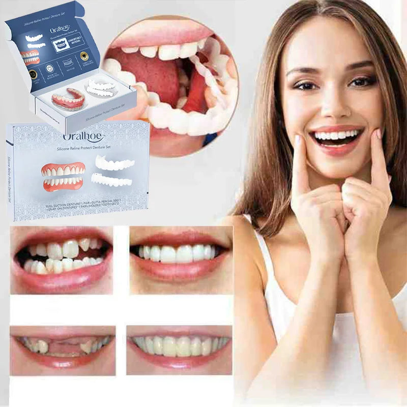 Denture Modification and Beauty Teeth Set