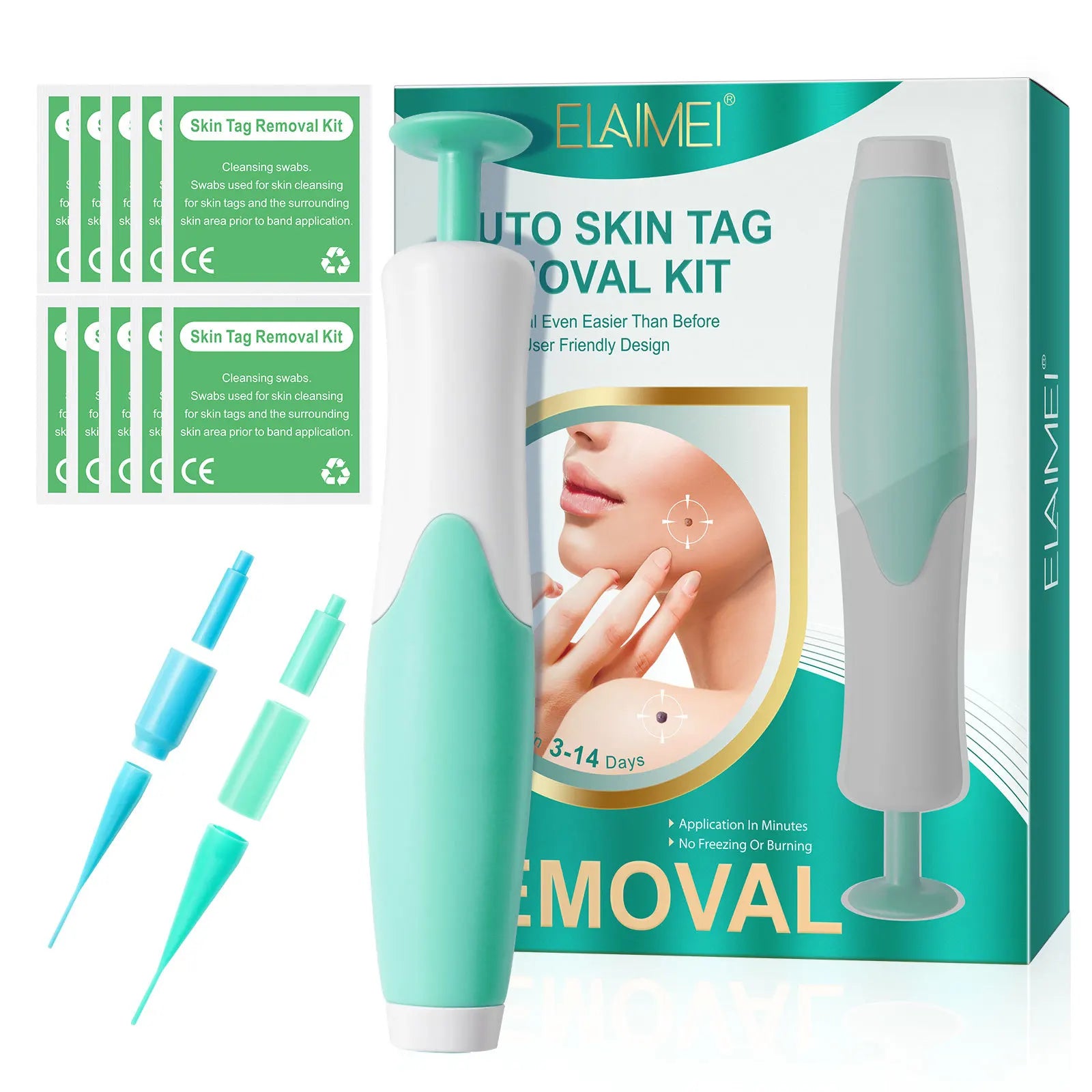 2-IN-1 Auto Skin Tag